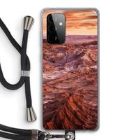 Mars: Samsung Galaxy A72 5G Transparant Hoesje met koord