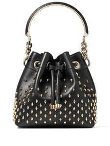 Jimmy Choo sac seau Bon Bon à détails de clous - Noir