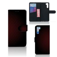 OPPO A91 | Reno3 | Telefoon Hoesje | Geruit Rood