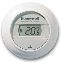 Honeywell Round kamerthermostaat 24V Modulation/OpenTherm CV + warmwater wit T87C2055 - thumbnail