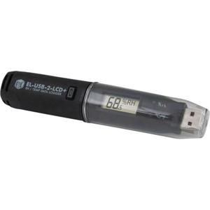 Lascar Electronics EL-USB-2-LCD+ EL-USB-2-LCD+ Multidatalogger Te meten grootheid Temperatuur, Luchtvochtigheid -35 tot 80 °C 0 tot 100 % Hrel