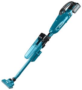 Makita CL002GD213 | 40V Max Steelstofzuiger | Blauw | 2,5 Ah accu (2 st) | snellader | met cycloon stofafscheider CL002GD213