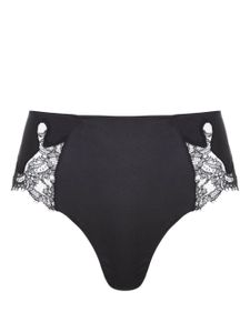 Kiki de Montparnasse culotte Giselle à taille haute - Noir