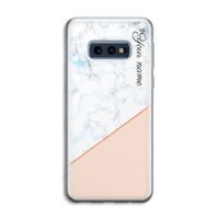 Marmer in stijl: Samsung Galaxy S10e Transparant Hoesje