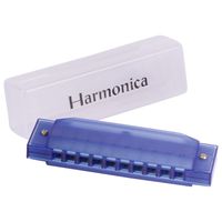 Goki Mondharmonica in plastic doos - thumbnail