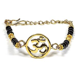 Armband ohm met zwarte onyx - Sieraden - Spiritueelboek.nl