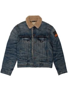 Polo Ralph Lauren veste en jean à logo appliqué - Bleu