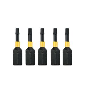 DeWALT DT7379T Extreme Impact Torsion Schroefbits T10 25mm 5 Stuks