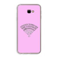 Home Is Where The Wifi Is: Samsung Galaxy J4 Plus Transparant Hoesje