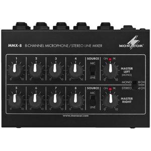 Monacor MMX-8 Microfoonmixer