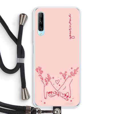 Best Friends: Huawei P Smart Pro Transparant Hoesje met koord