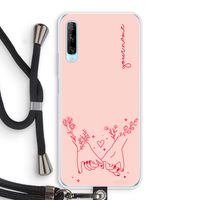 Best Friends: Huawei P Smart Pro Transparant Hoesje met koord