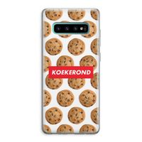 Koekerond: Samsung Galaxy S10 Plus Transparant Hoesje
