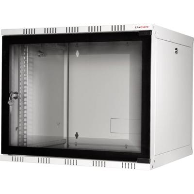 LogiLink 19 WALLMOUNT SOHO BOX 9U 540*550, GREY, FLATPACK 19inch-wandkast (b x h x d) 540 x 456 x 550 mm 9 HE Grijs-wit (RAL 7035)