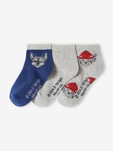 Set van 3 paar Paw Patrol® sokken blauw