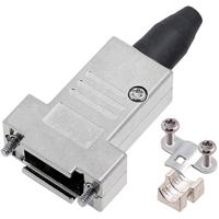 encitech DTSL37-RG-SJS-M3-T-K 6560-5217-34 D-sub behuizing Aantal polen: 37 Tinspuitgiet 180 ° Metaal 1 stuk(s)