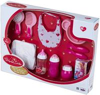 Klein Poppenverzorgings- en eetset (11-delig)