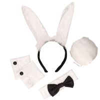 2x stuks bunny Playboy verkleed setje