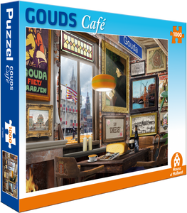 Gouds Café Puzzel 1000 Stukjes