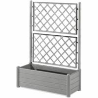 Stefanplast Italia Grijs Plastic Rechthoekig 100 x 43 x 142 cm