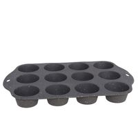 Muffins en cupcakes bakken bakvorm/bakblik 39 x 25 cm - voor 12x stuks