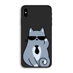 Cool cat: iPhone X Biologisch afbreekbaar hoesje