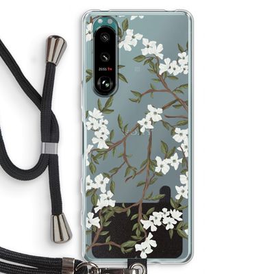 Blossoming spring: Sony Xperia 5 III Transparant Hoesje met koord