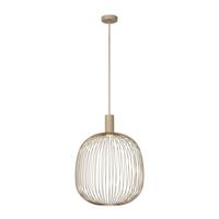 Lucide ESTEREL - Hanglamp - Ø 40 cm - 1xGU10 - Taupe | Essential