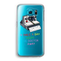 Smile: Samsung Galaxy S6 Transparant Hoesje Smile: Samsung Galaxy S6 Transparant Hoesje