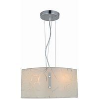 LED Hanglamp - Hangverlichting - Trion Spirilo - E27 Fitting - Rechthoek - Mat Wit - Aluminium - thumbnail