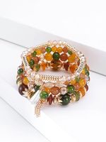 Boho Etnisch Kristal Armband - thumbnail