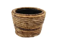 Drypot abaca d26h18cm bruin Drypot abaca d26h18cm bruin