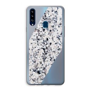 Gespikkelde marmer: Samsung Galaxy A20s Transparant Hoesje
