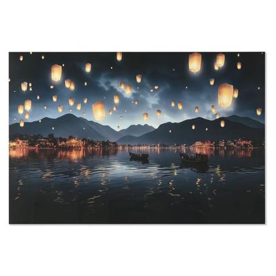 Schilderij Home ESPRIT Gehard glas 150 x 0,4 x 100 cm