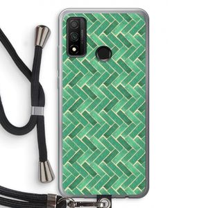 Moroccan tiles 2: Huawei P Smart (2020) Transparant Hoesje met koord