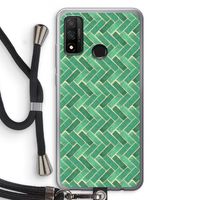 Moroccan tiles 2: Huawei P Smart (2020) Transparant Hoesje met koord