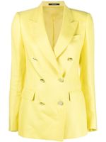 Tagliatore blazer à boutonnière croisée - Jaune