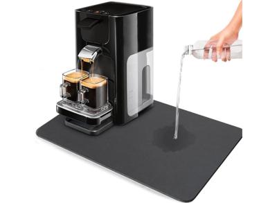 Xemm Koffie absorberende afdruipmat - 40x50 cm - tampermat koffiemat - keuken en thee accessoires