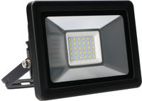 LED straler 30W 2250 lumen 4000K IP65 zwart 120° met connector en montagebeugel