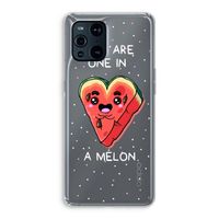 One In A Melon: Oppo Find X3 Transparant Hoesje