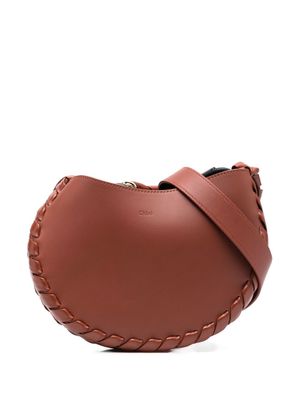Chloé petit sac à bandoulière Mate - Marron