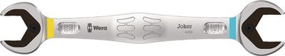 Wera Dubbele steeksleutel | 22 x 24 mm lengte 261 mm | mat verchroomd | 1 stuk - 05020261001 05020261001