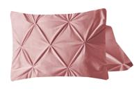 Sleeptime Velvet Pintuck Kussensloop Fluweel Roze (2 in 1) Sleeptime Velvet Pintuck Kussensloop Fluweel Roze (2 in 1)
