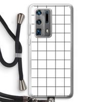 Rooster: Huawei P40 Pro Plus Transparant Hoesje met koord