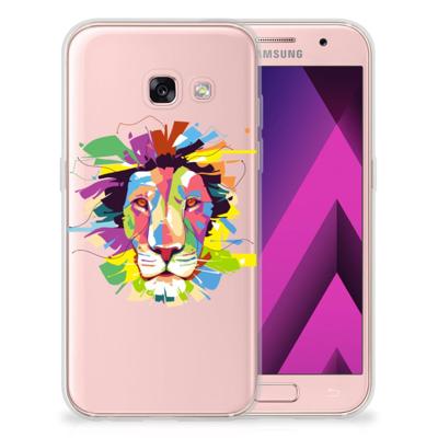 Samsung Galaxy A3 2017 Telefoonhoesje met Naam Lion Color Samsung Galaxy A3 2017 Telefoonhoesje met Naam Lion Color