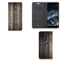 Nokia 5.1 (2018) Book Wallet Case Steigerhout