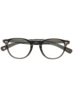 Garrett Leight lunettes de vue à monture ronde - Gris