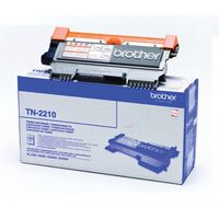 Brother toner, 1.200 pagina&apos;s, OEM TN-2210, zwart