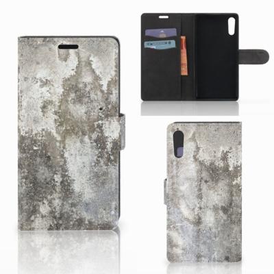 Sony Xperia XZ | Sony Xperia XZs | Bookcase | Beton Print
