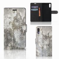 Sony Xperia XZ | Sony Xperia XZs | Bookcase | Beton Print